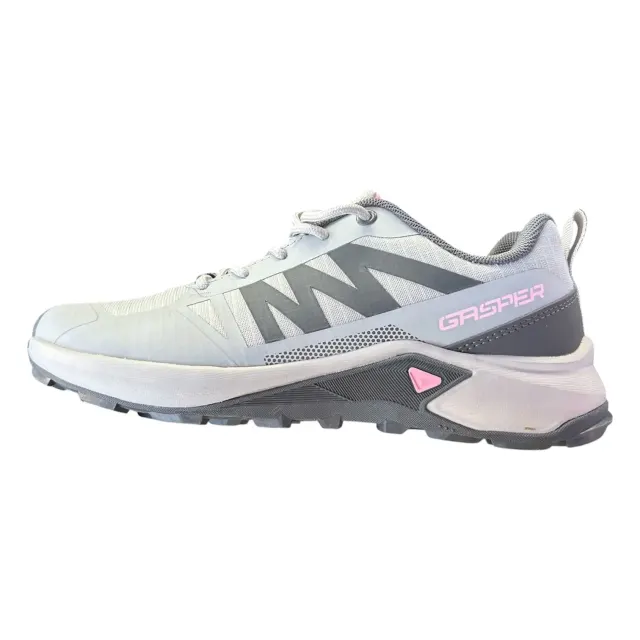 Gasper Zapatilla Trail Gasper Gris con Rosa