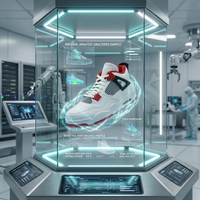 Modelo con Jordan Zapatillas Urbanas Jordan 4 Retro Fire Red